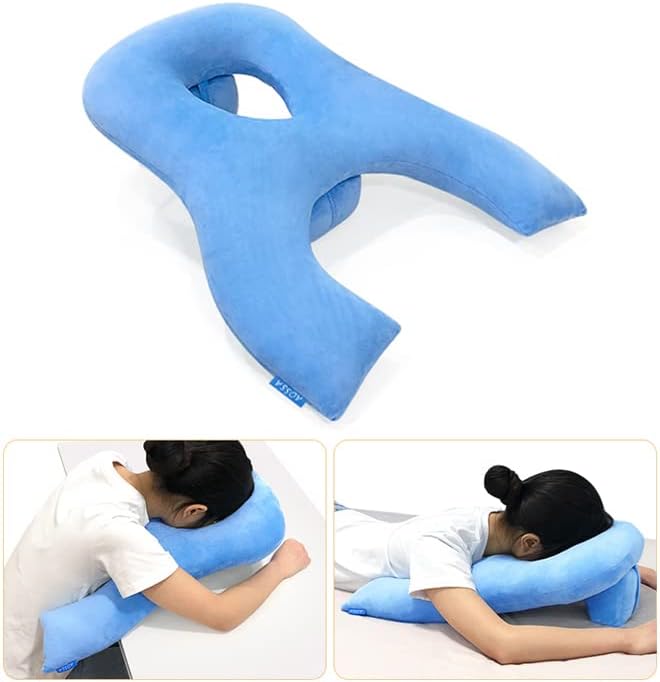 Face Down Pillow for Sleeping After Eye Surgery Head Positioning Prone