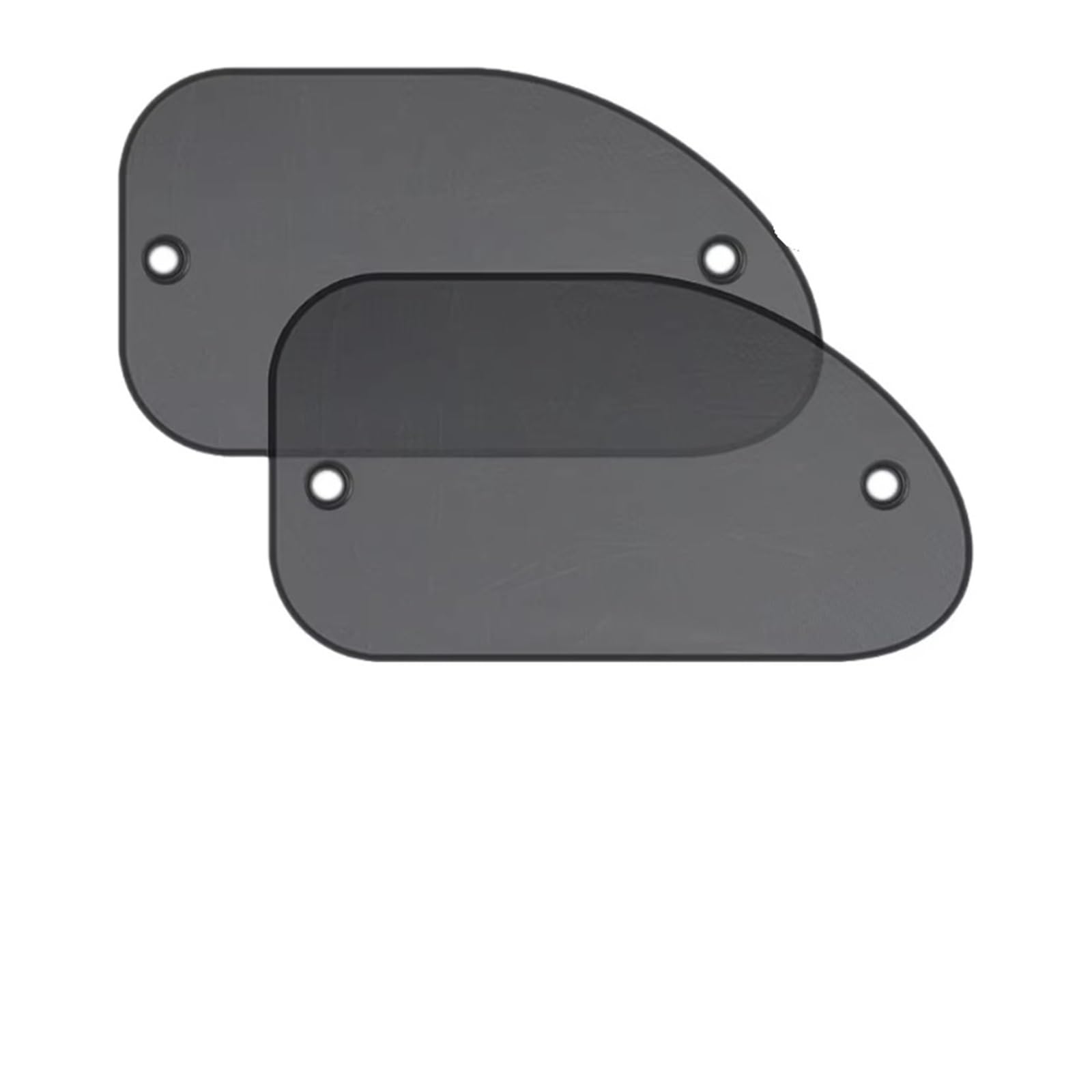 Parasol De Coche Tamaño Universal 25,59x14,96 Pulgadas Para Ventana Lateral Con Ventosas Para Bebés, Niños Y Mascotas, 2 Uds Parasol Para Coche