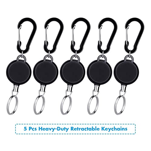 Porte-clés extensible pour badges et cartes de visite lors de vos déplacements