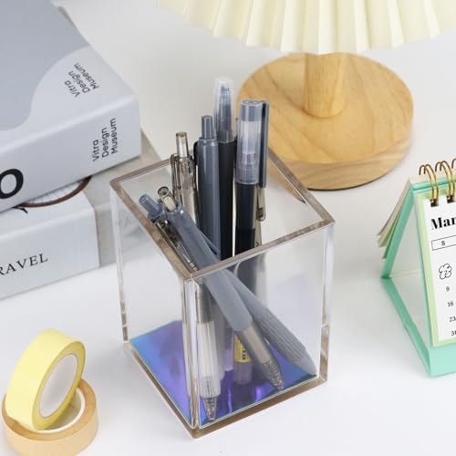 Bolígrafos gel retráctiles Buqoo 7 pcs negro 0.5 mm miniatura 6