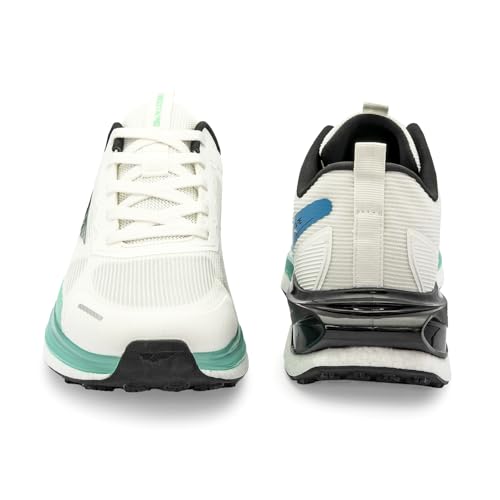 Image of Red Tape Men's Sport Shoes White Aqua Mesh Round Toe Lace-Up