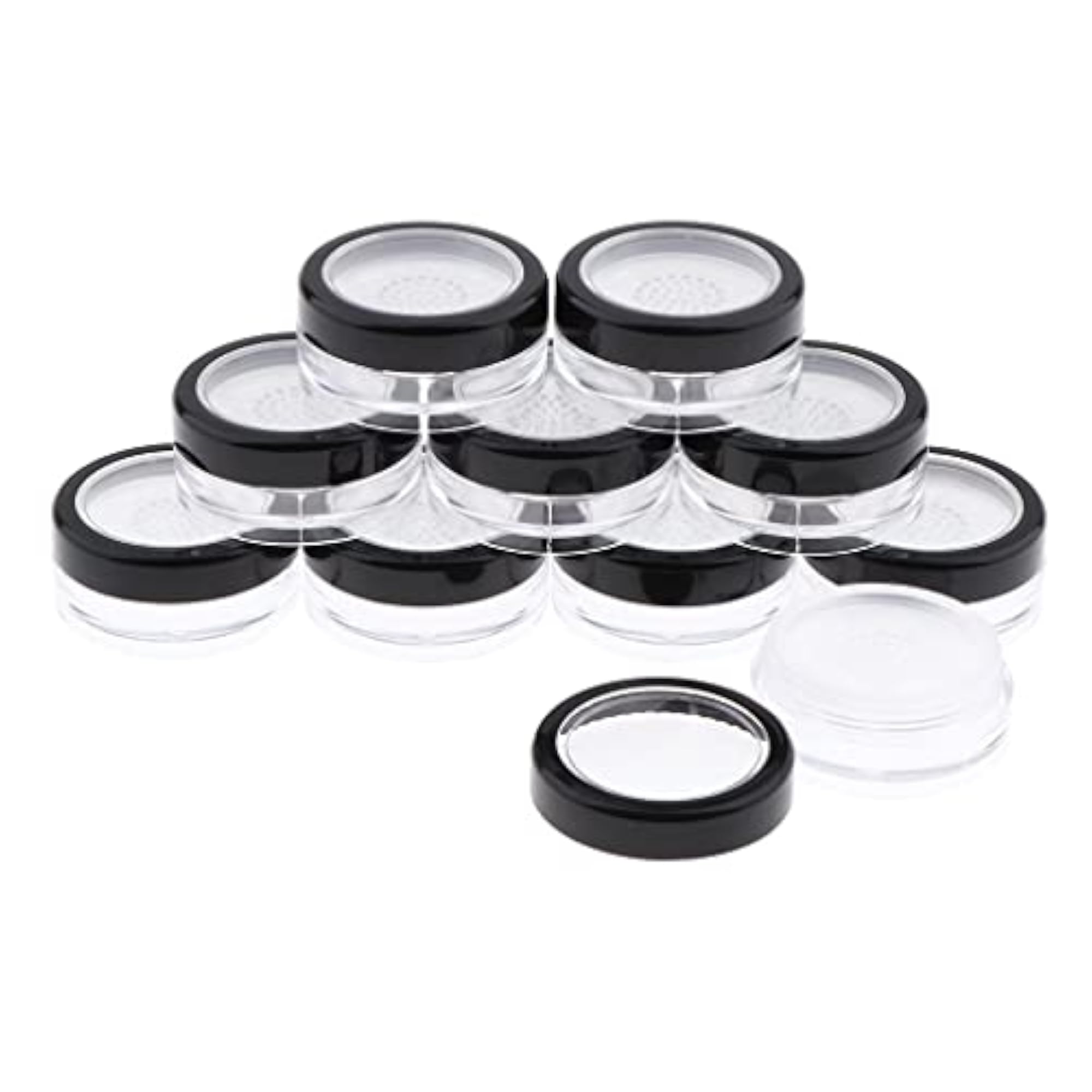 4x10pcs Empty Loose Powder Case Containers