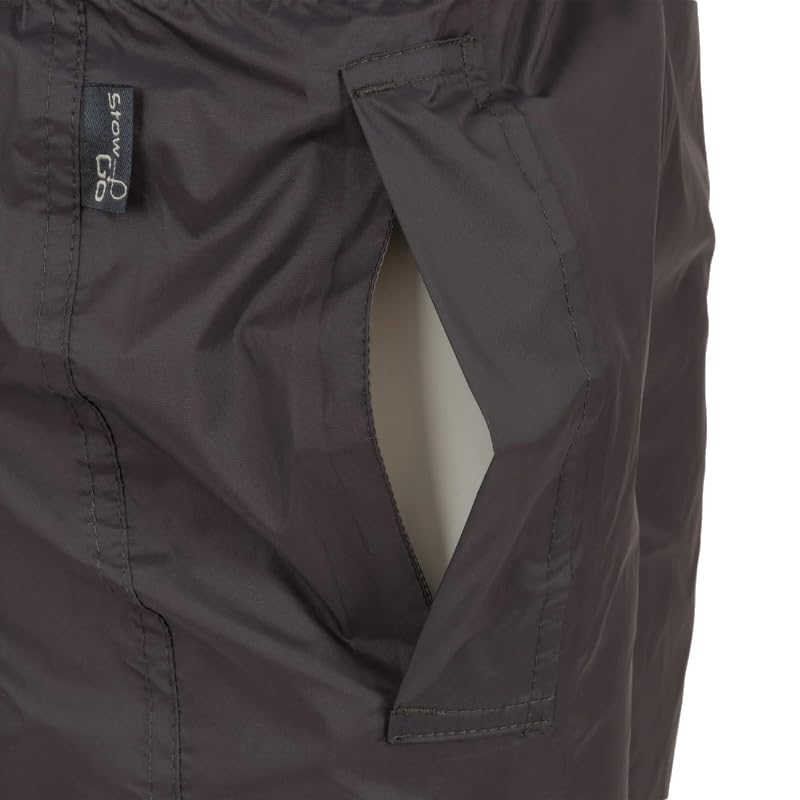 Pantalon imperméable HIGHLANDER Stow & GO gris L pour se protéger efficacement de la pluie