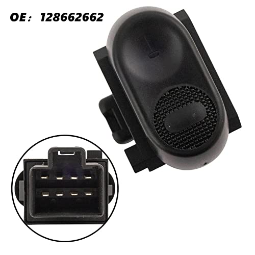 901-5203 Power Window Switch,Heavy Duty Front Driver Passenger Side Window Switch Compatible with 2007-2018 Freightliner Cascadia OE# 12862662 DTL12862662