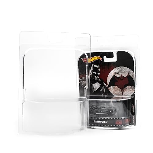 Friki Monkey Hot Wheels Protector Pack para Coches en Miniatura Hot Wheels versión Retro Entretainment. Blíster Transparente para Serie Retro Escala 1:64.(12 Unidades) (Retro)