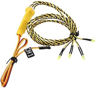 Integy RC Model C30014 LED Light Kit Turn Signal(4)for 1/10 Scale Crawler, Off-Road, On-Road TC & Drift