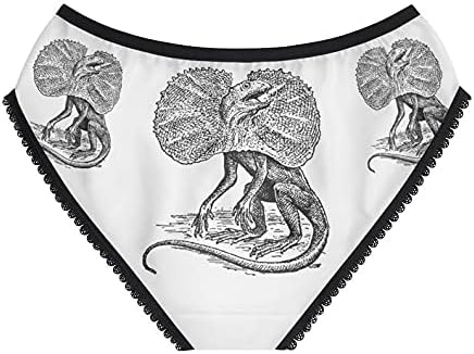 Frilled Lizard Panties, Frilled Lizard Underwear, Briefs, Cotton Briefs, Funny Underwear, Panties For Women
