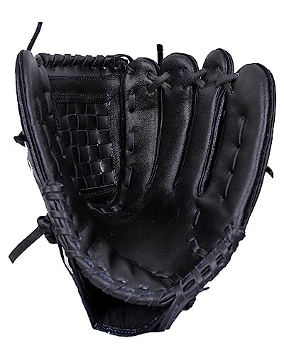 Softball Baseball Left Hand Glove, Mitts Black Leather (B0CG17FBW5) Amazon Price History, Amazon Price Tracker