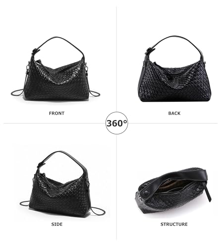 Bolso Tote Hobo Vegano Sweetovo de PU con Cadena miniatura 5