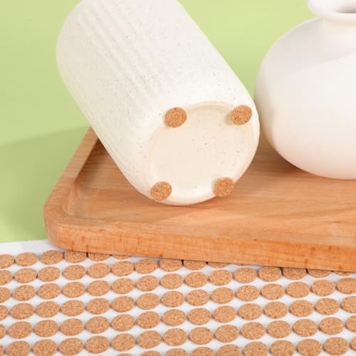 Almohadillas de corcho autoadhesivas SHINEOFI para prevención de arañazos en puertas 6