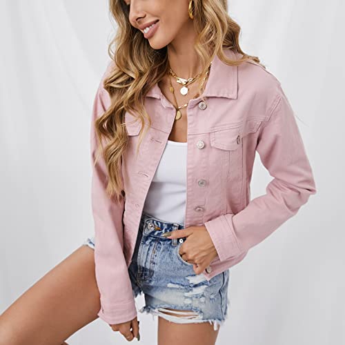 Roskiky-Chaquetas-vaqueras-para-mujer-chaqueta-vaquera-elastica-de-manga-larga-con-bolsillo Roskiky-Chaquetas-vaqueras-para-mujer-chaqueta-vaquera-elastica-de-manga-larga-con-bolsillo