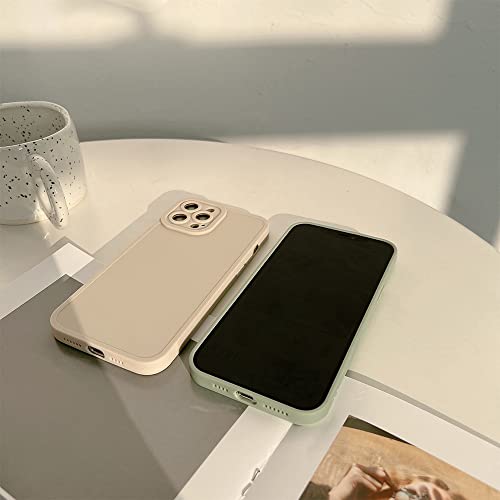 Coque silicone iPhone 14 Plus et Pro Max retro mat senior pure couleur