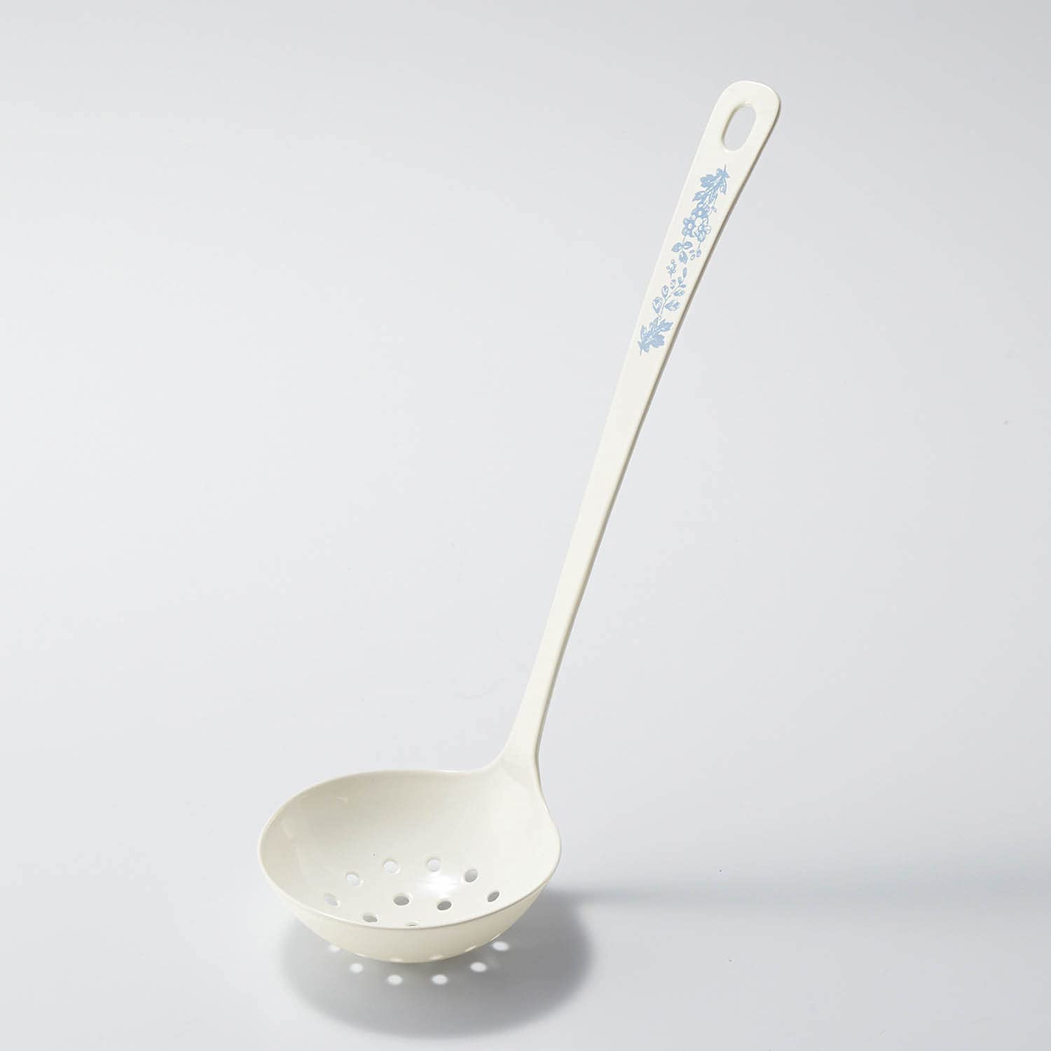 アンティーク調 ホーロー レードル キッチンツール ラック付き ホワイト アンティーク調 ホーロー レードル キッチンツール ラック付き ホワイト