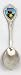 California State Souvenir Collectible Mini Spoon 3" lpco