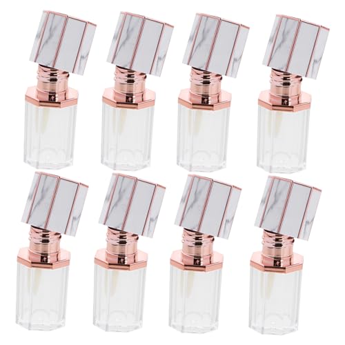 minkissy 10 Piezas botellas de brillo de labios dispensador de pasta de recipientes para muestras de labios mancha bálsamo ocultador aceite de labios botellas de maquillaje