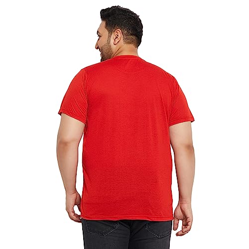 Image of Bigbanana Plus Size Men's Regular Fit Printed Round Neck Tshirt