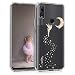 Produktbild kwmobile Huawei P Smart Z Hülle - Handyhülle für Huawei P Smart Z - Handy Case in Fee Glitzer Design Rosegold Transparent