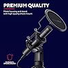 Trust Gaming USB Streaming Microphone GXT 241 Velica - Condenser Mic with Tripod Stand and Pop Filter for Computer, Laptop, PC, Podcast, Studio, Singing, Recording, Black #3