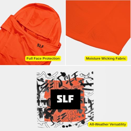 Image of SLEEFS Balaclava Face Mask Men & Women - Loose Fit, Breathable Ski Mask Shiesty for Football, Cycling - All Weather Use