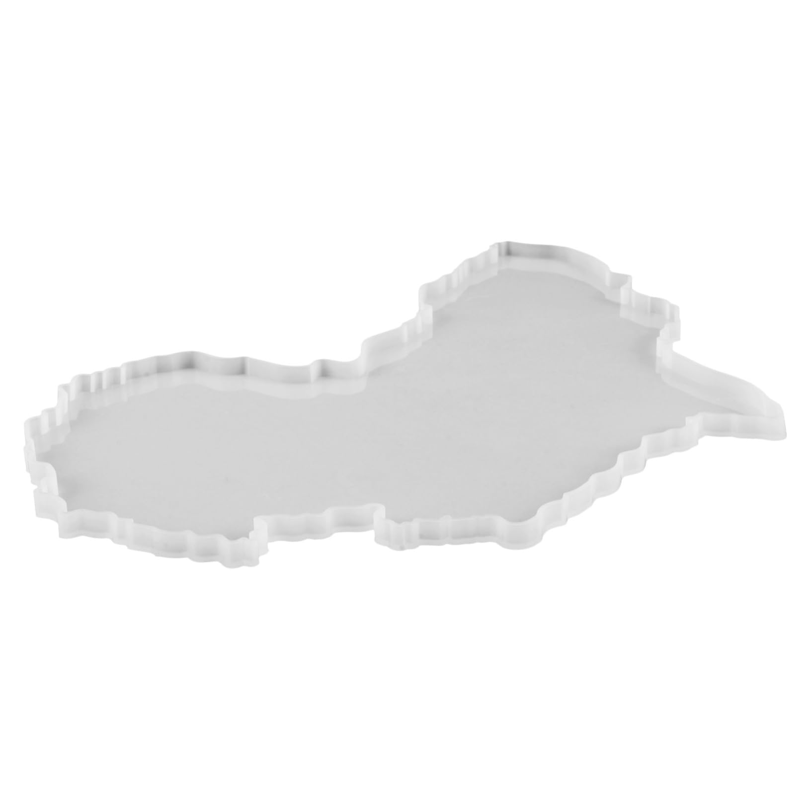 VILLCASE 3 Pièces Bac à Cartes Afrique - DIY décoration - Moule résine - Moule de décoration Moule en Silicone Moule de Carte de l'afrique pour Le Bricolage Gel de silice Blanche