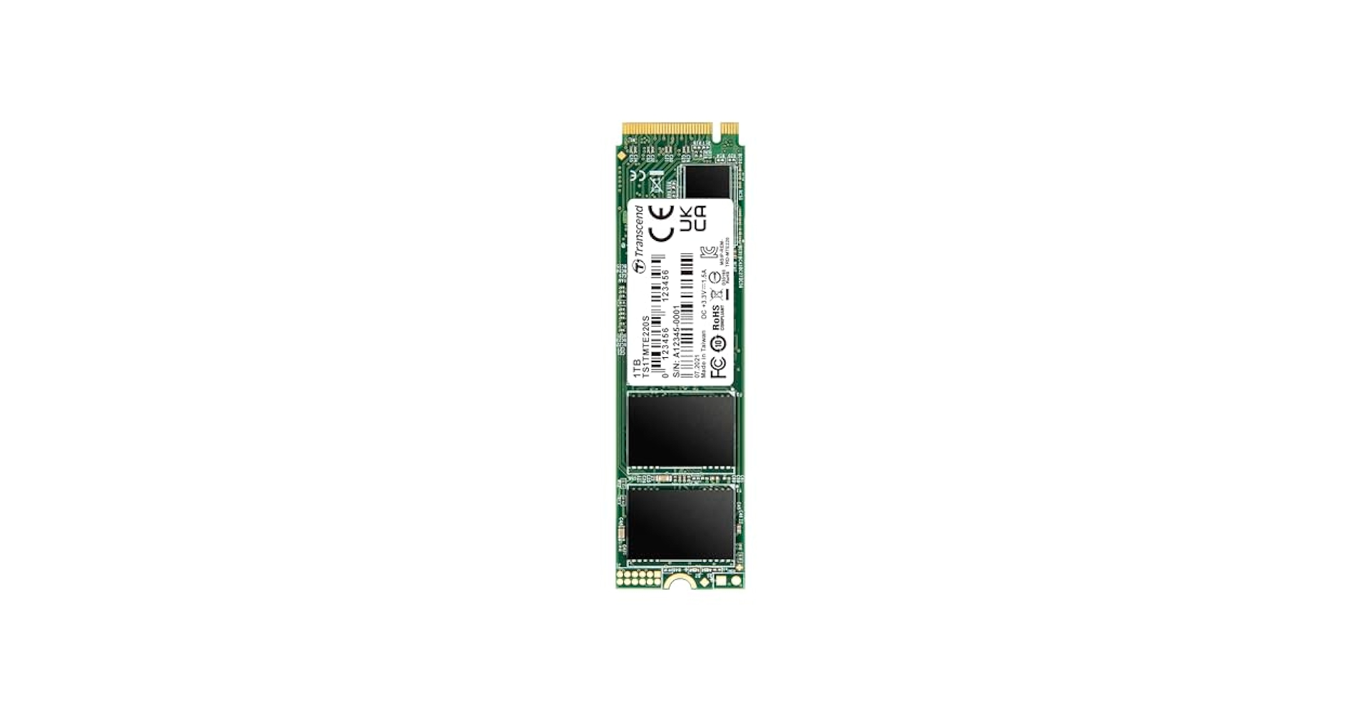 Amazon.com: Transcend TS1TMTE220S 1TB M.2 NVMe PCIe Gen3x4