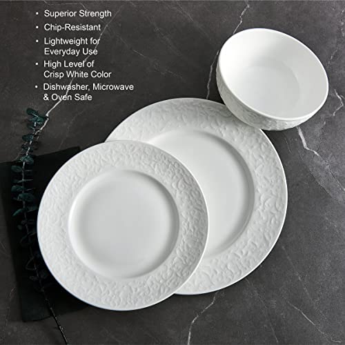 Mikasa 5293969 Crown White Chip Resistant 18 Piece Dinnerware Set thumb #5
