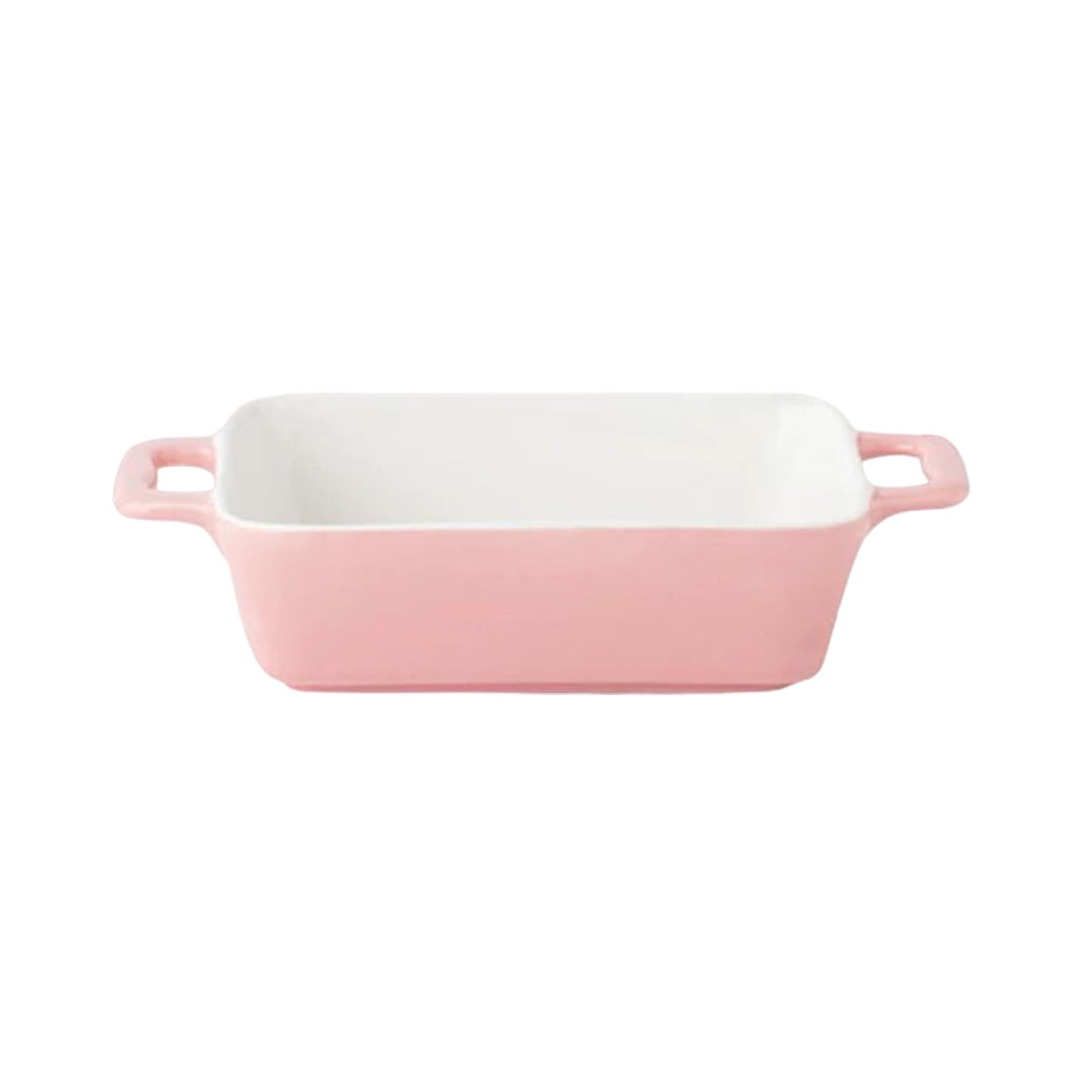 susiodeu Easy to Clean Bread Plate Smooth Surfaces for Time Saving Bread Pans for Baking Ceramics Bread Baking Pan Bread Loaf Pan, Pink