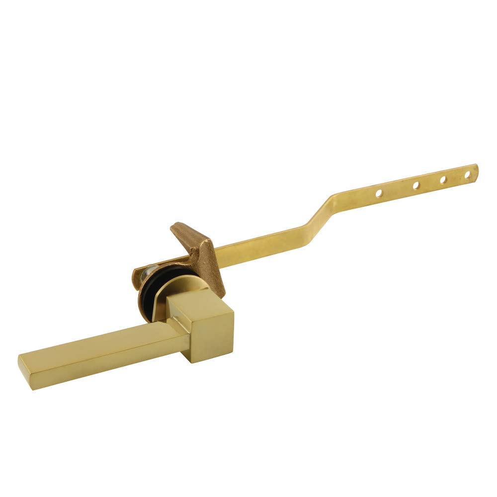 Kingston Brass KTCL17 Claremont Front Mount Toilet Tank Lever, Brushed Brass