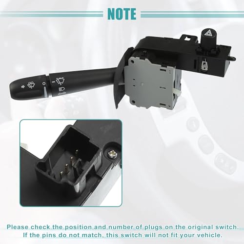 Interrupteur colonne direction pour Dodge Dakota 2005-2010 commande de clignotant 56049823AB - 3