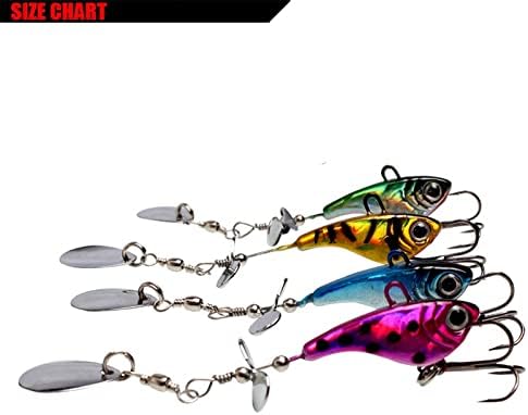 10Pcs 85mm 11.5g Spoon Sequin Fishing Lures Artificial Metal Hard Bait Rotating Spinner Minnow Wobblers Fishing Tackle Sinking Bass Swimbaits Treble Hooks
