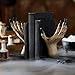 Witch Hand Book Stand Resin Witch Hand Ornament Sculpture Decoration for Home Bar Decor, Collectible Ornaments (One -Pair)