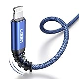 iPhone Charger Cable (6.6ft) MFi Certified, [Never Rupture] LISEN Lightning Cable 2.4A Fast Charging...