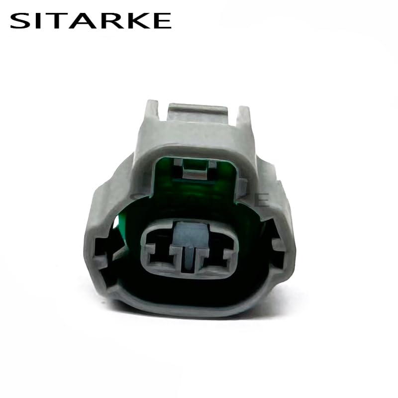 Wiring Connecting Terminals 5 Sets 2Pin Female Electrical Sensor Plug Automotive Wire Housing Connector 7283-7526-40 90980-11162 - (Package: 20 Sets)