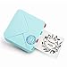 Phomemo M02S Minidrucker Fotodrucker Bluetooth Drucker Thermodrucker Tragbarer Mobiler Drucker, 300 DPI HD-Druck kompatibel mit 15,25,53 mm Papier, für Journal, Memos, Fotodruck, Arbeitsliste - Grün
