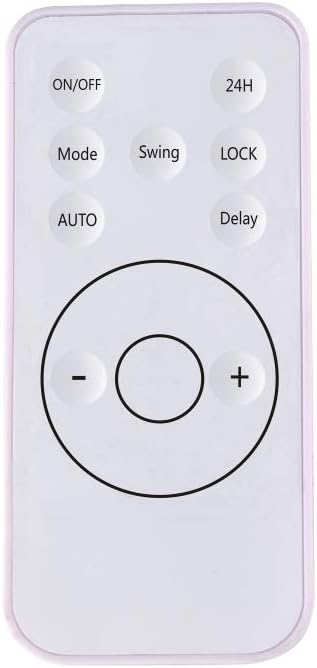 Remote control for the PURLINE HOTI M100 heater with various buttons