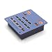 Pknight DMX Wall Mounted Controller Compact DMX Control Station for Church School home party Architectural Lighting