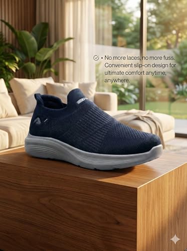 Image of Adda (Label Men's Sports Shoes with Memory Foam Cushioned Insole|Running Walking Gym Training Jogging Athletics|Comfortable & Stylish|Casual & Lightweight|Slipon Sneaker Gent's & Boy's...