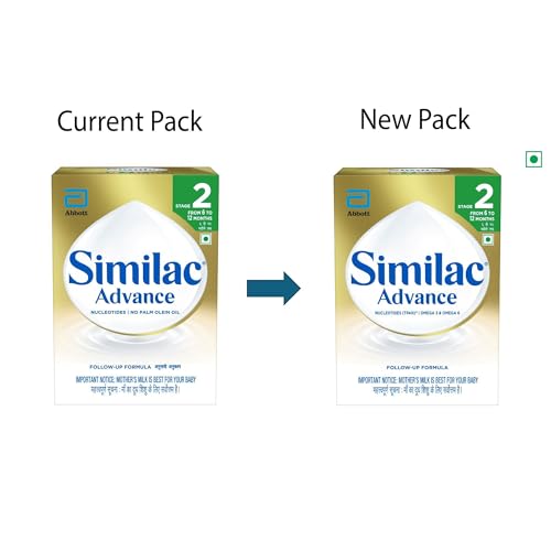 Image of Similac Advance Stage 2 (6 to 12 months) Follow-up Formula -800 Gms Powder box