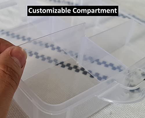 Generic TOYZILLAPCB-001W Toyzilla Portable Stackable Compartment Storage Organizer Case For Toy Cars thumb #2