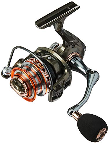 Pesca Brasil Molinete Ocelos 2000 7+1 RB, Relação de Recúo 5.5:1, Drag De 9 kg, Material Em Carretel Em Alumínio, Rolamentos Em Aço E Pinhão Em Latão Maciço, Com Engrenagens Em Zamac De Alto Impacto