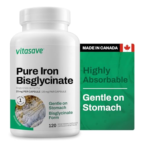 Vitasave Iron Bisglycinate 120 Capsules