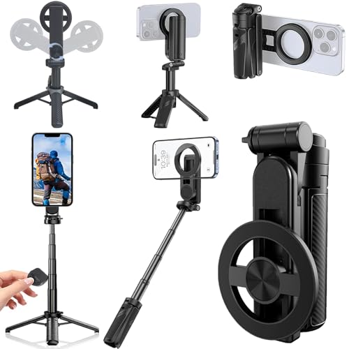 4-in-1 Magnetic Selfie Stick for Travel 4-in-1 Magnetic Selfie Stick for Travel