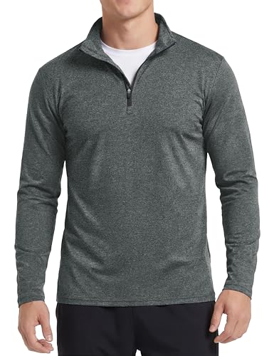 Boladeci Mens Quarter Zip Fleece Golf Shirt