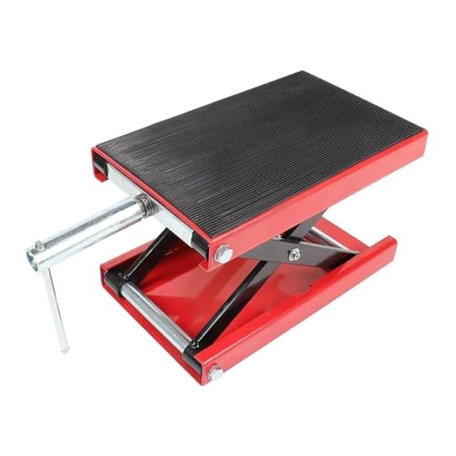 SCTTJSIXZ Gato Elevador de Tijera for Motocicleta de 500 kg y 1100 lbs, Adecuado for Herramientas de Mantenimiento Profesional en Bancos de Trabajo de Motocicletas.