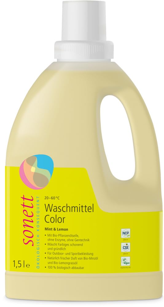 Detergente Color menta y limón 20 – 60 °C