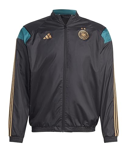 adidas Women's DFB Pre JKT W Tracksuit Jacket, Black, XXS