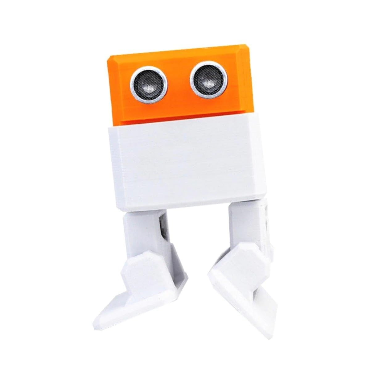 TechnoSam OTTO Interactive DIY Robot for Kids - 3D Printed DIY Robot compatible with Aduino (full DIY Kit) (Parts Parts Only) (Orange)