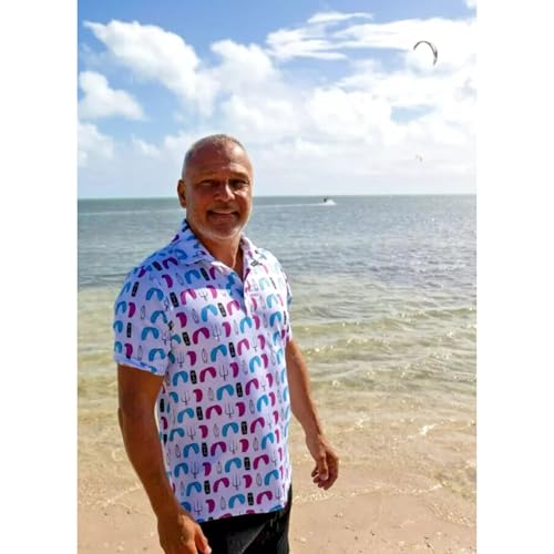 Kitesurfing Polo – Quick Dry, UV Protection, Moisture-Wicking Shirt for Men & Women – Black or White2