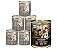 Dehner Wild Nature Hundefutter Unterholz, Nassfutter getreidefrei / zuckerfrei, für ausgewachsene Hunde, Wildschwein, 6 x 800 g Dose (4.8 kg)