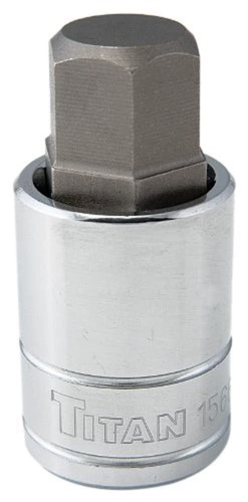 Titan Factory 15665 1/2-Inch Drive X 11/16-Inch Hex Bit Socket